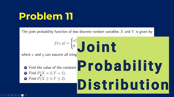 Statistic and Probability:  Joint and Marginal: Solved Problem with Joint Probability Table
