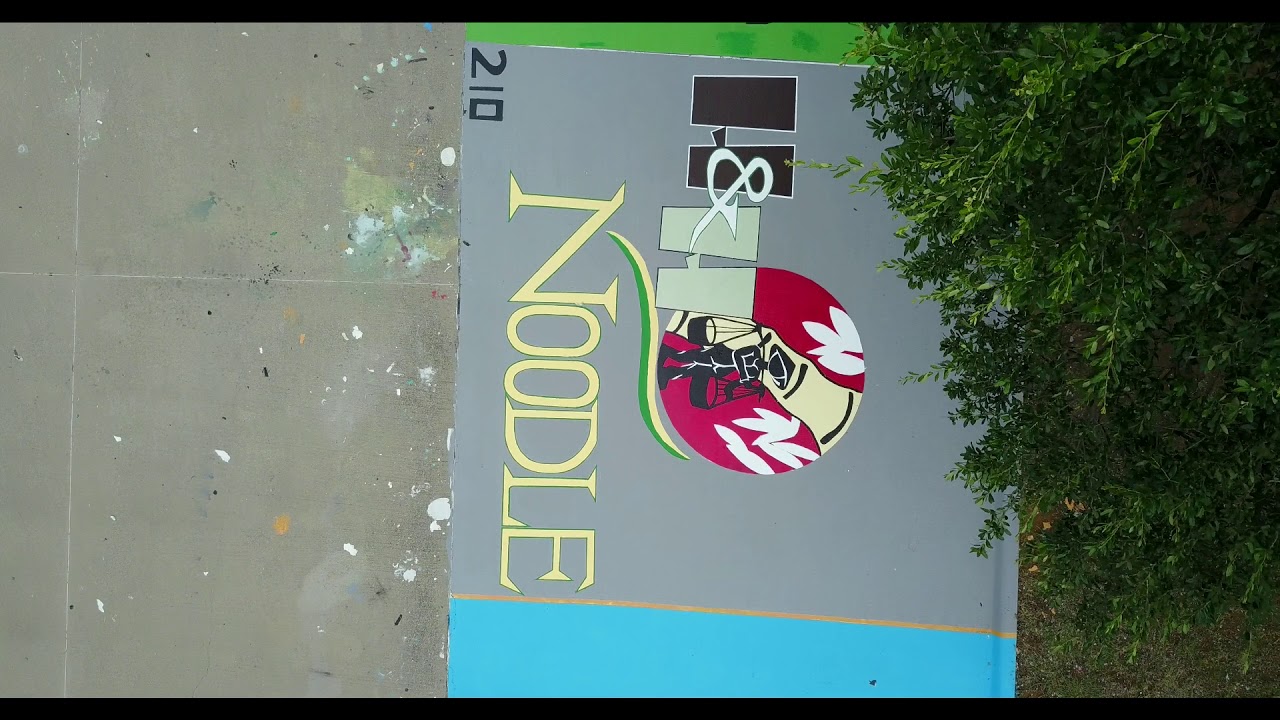 Carroll Senior High  Parking Space Art | Southlake Texas