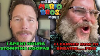 Mario Movie but Chris Pratt and Jack Black Swap Talking Speed