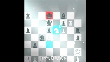 4 GENIUS MOVES IN ONE CHESS GAME!? (IB: @ZaveeCHESS) #chess#brilliant#edit