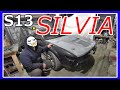 ボロボロなS13シルビアを修理していく‼︎