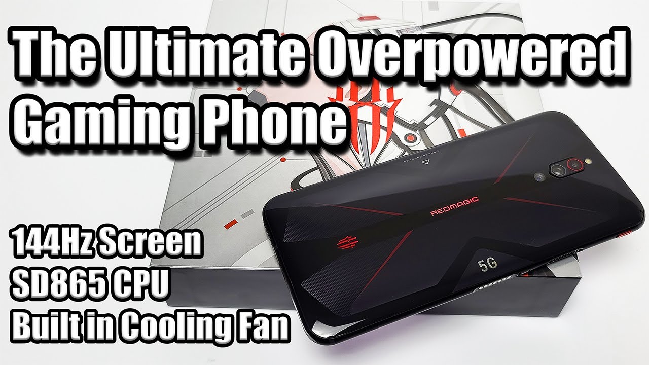 Red Magic 5G The Ultimate Overpowered Android Gaming Phone! 144Hz