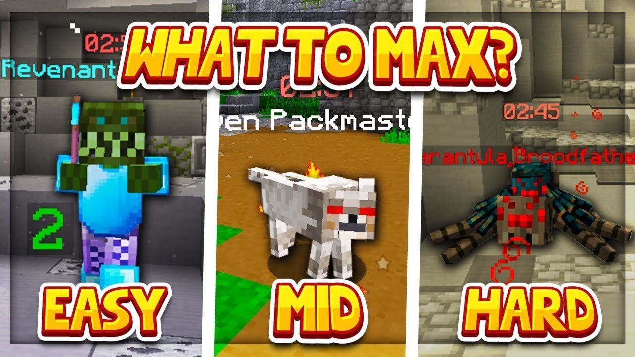 Doing slayers in hypixel skyblock wolf and spider level 2 - YouTube