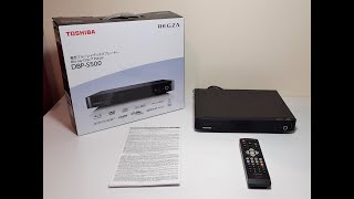 TOSHIBA：DBP-S500 「東芝 ブルーレイプレーヤー【再生専用機】TOSHIBA REGZA レグザブルーレイ  DBP-S500」#KSA3647