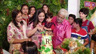 Junior Chiru Birthday Celebration Video | Raayan Raj Sarja | Meghana Raj