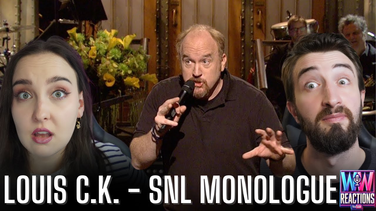 HE SAID WHAT?!┃Louis C.K. - Saturday Night Live Monologue┃REACTION