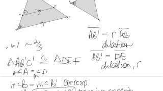 Geo L15 - Angle-Angle (AA) Criterion for Two Triangles to be Similar