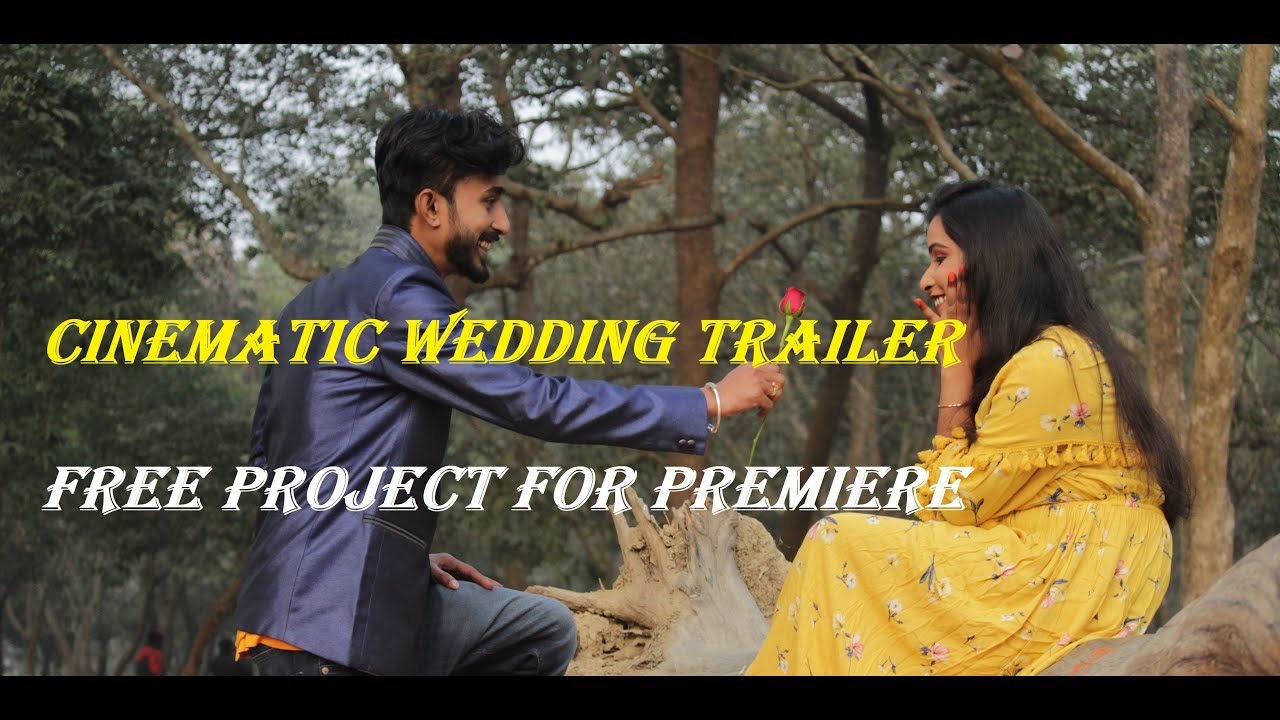 Cinematic Wedding Video Trailer Free Project Download || wedding trailer free Download