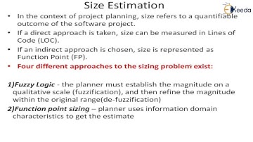 Estimation-LOC and FP Method - Project Scheduling and Tracking - Software Engineering