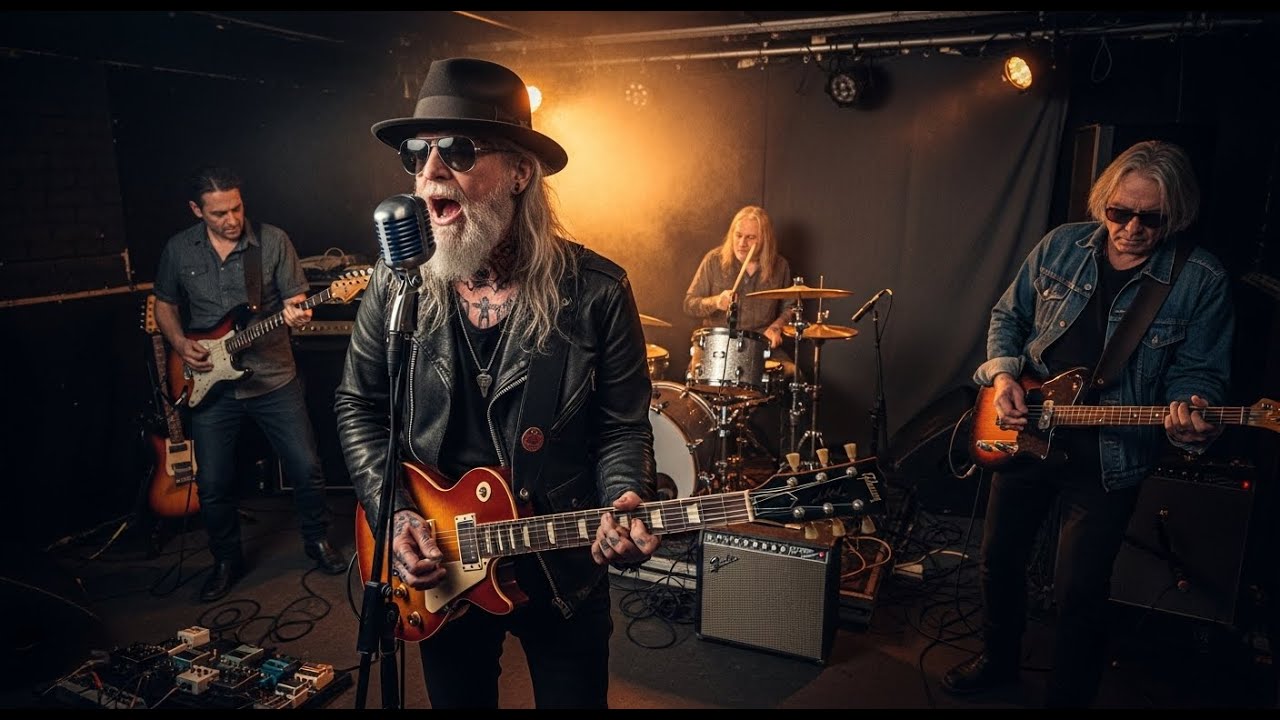 Legendary Classic Rock Blues with Powerful Voices - .B. King, Jimi Hendrix, Eric Clapton, ZZ Top