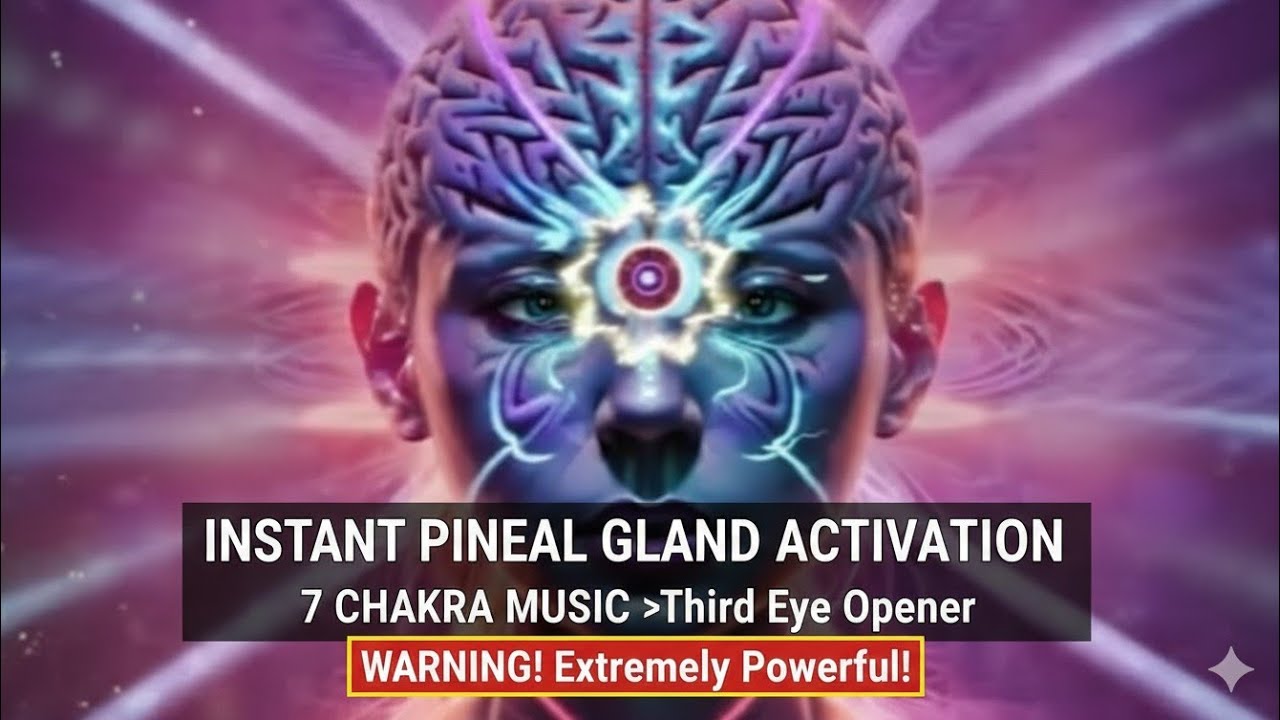 Instant Pineal Gland Activation 7 Chakra Music 》Third Eye Opener | Warning Extremely Powerful!