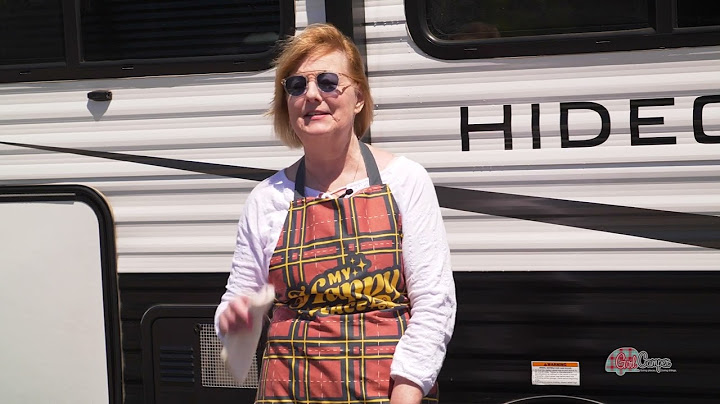 Girl Camper's Janine Pettit Spring Cleans The Exterior Of Her Camper With Camco