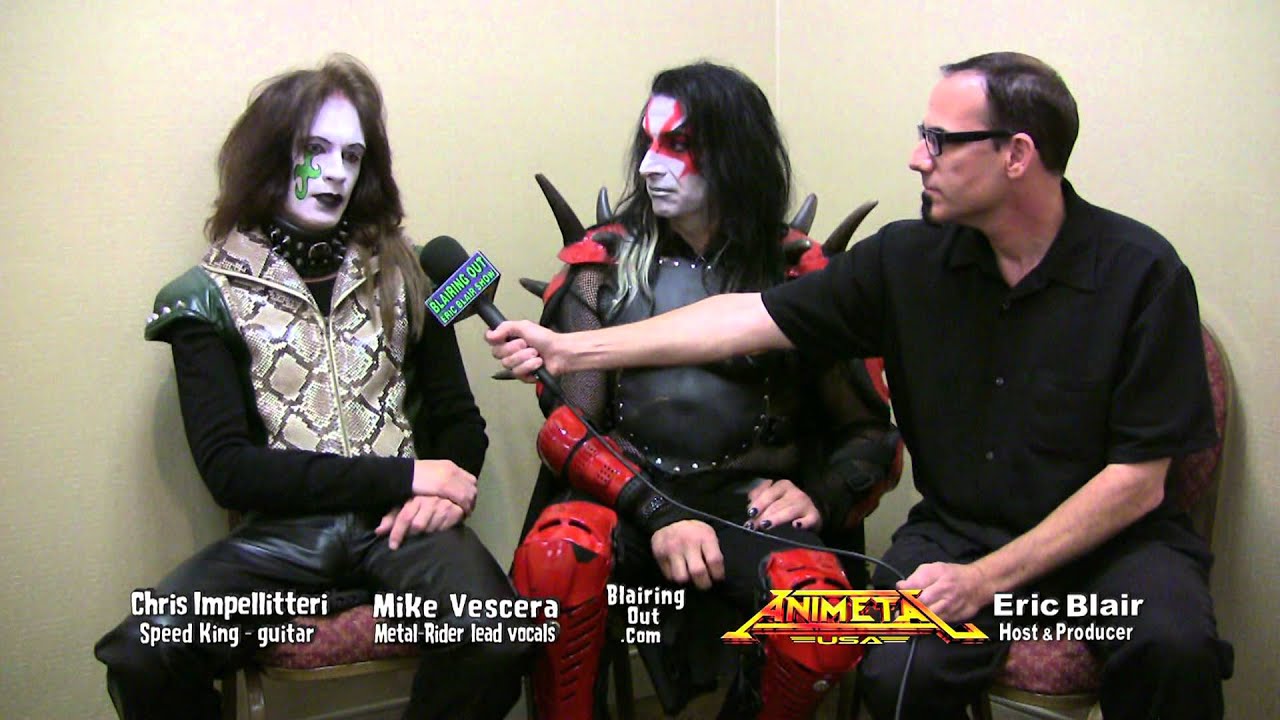 Animetal USA's Chris Impellitteri & Mike Vescera talk with Eric Blair 2012