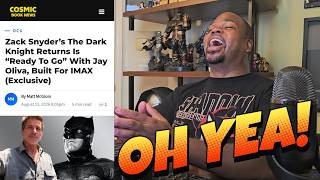 Zack Snyder's THE DARK KNIGHT RETURNS is READY TO GO!