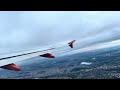 Easyjet a320 take off from prague