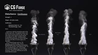 Houdini Pyro - Disturbance Continuous Settings - CG Forge