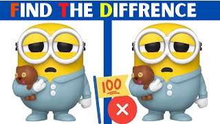 NO ONE CAN FIND THE DIFFERENCE | 100% FAIL | MINIONS 2 MOVIE PUZZLE
