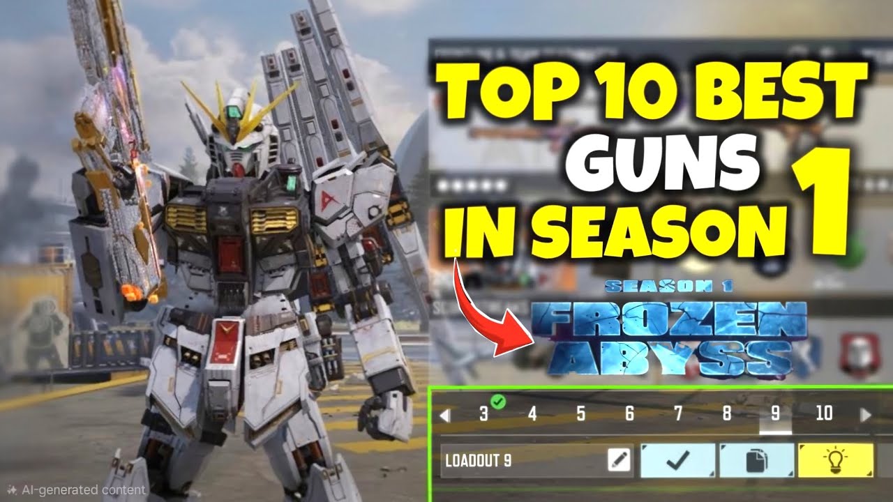 Top 5 Guns in COD Mobile Season 1! (2026)