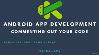 Famous 10 - How to Make Comments in Your Kotlin Code - Build Android Apps in Kotlin Wealth