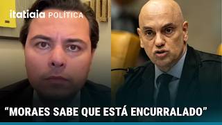CHIQUINI SOBRE ALEXANDRE DE MORAES: 'ESTÁ ENCURRALADO! NÃO TEM PARA ONDE CORRER'