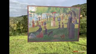 Study For A Sunday On La Grande Jatte By Georges Seurat, In Augmented Reality