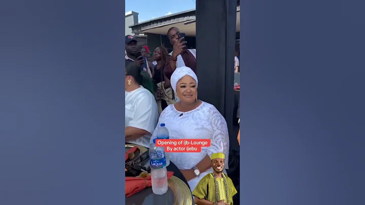 actor ijebu new lounge has opened fully congratulations. #shorts #youtubeshorts #shortvideo