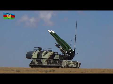 “Buk MB” tipli zenit raket komplekslərindən döyüş atışlar icra edilib   14 10 2017