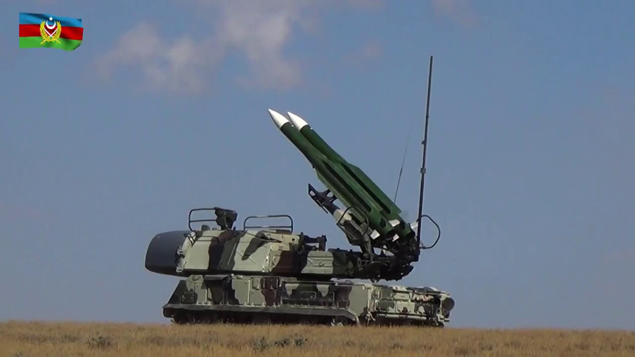 “Buk MB” tipli zenit raket komplekslərindən döyüş atışlar icra edilib   14 10 2017