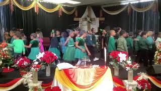 Kinder and 1st Grade Christmas Presentation 2024
