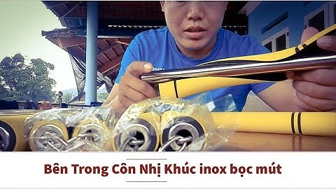 Cấu Tạo Côn Nhị Khúc Inox bọc mút