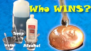 What if you block H-bonds? (Penny drop Experiment)