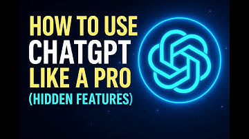 How to Use ChatGPT Like a Pro (6 Hidden Features You NEED to Try)