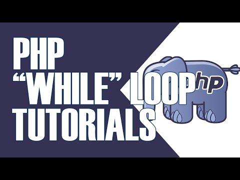 HOW TO USE PHP "WHILE" LOOP
