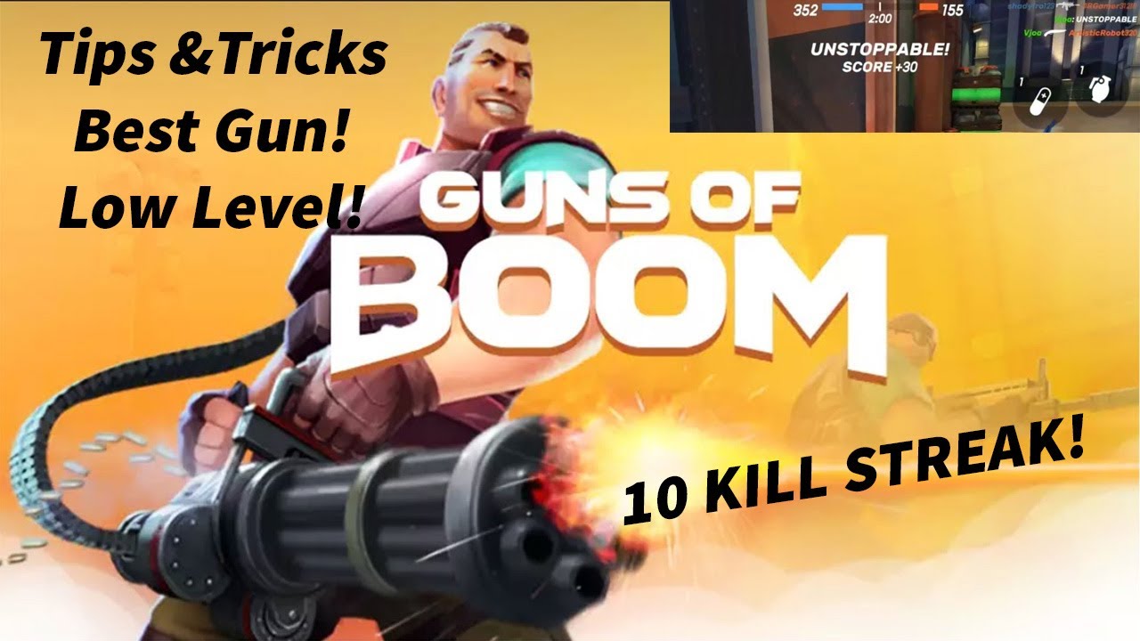 Guns Of Boom Best Gun Low Level! Tips & Tricks To Getting A High KD