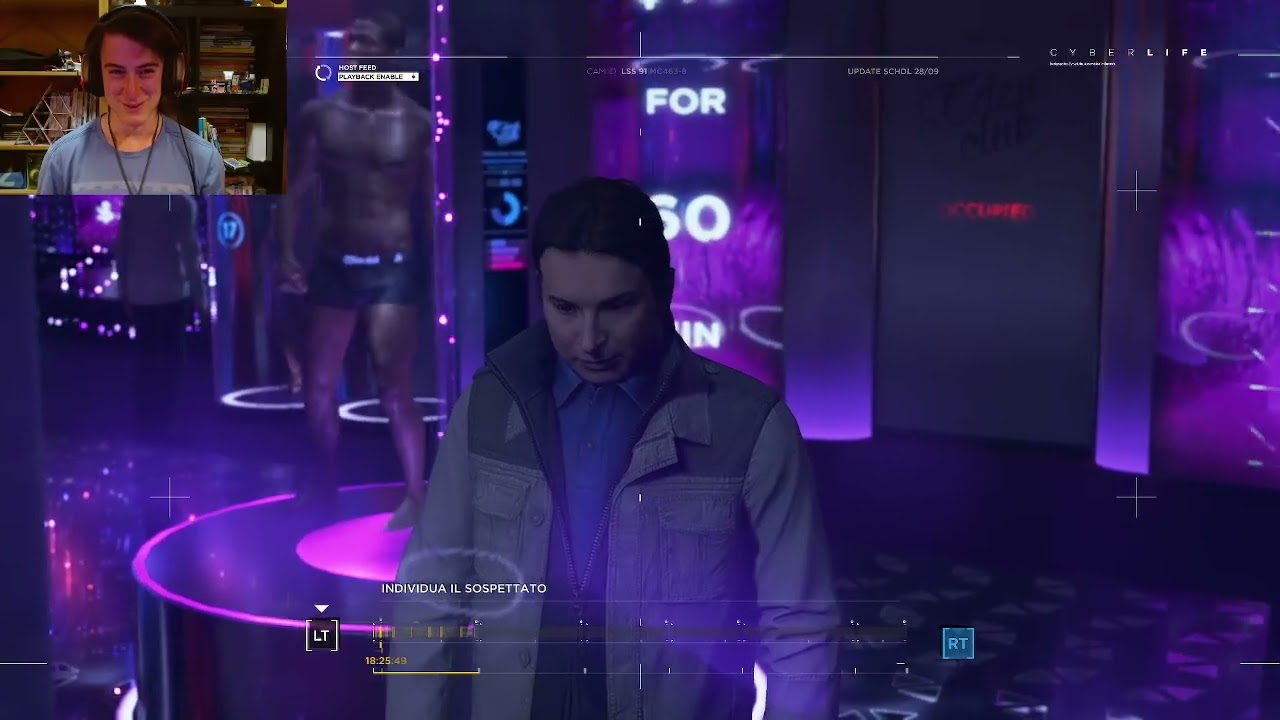 lasciala andare... o no ? [Detroit: Become Human - l'Eden Club] [Webcam Live]