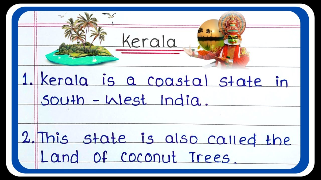 essay on kerala for class 6