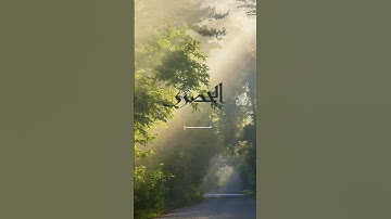 سورة التكاثر بصوت فضيلة الشيخ محمود خليل الحصري