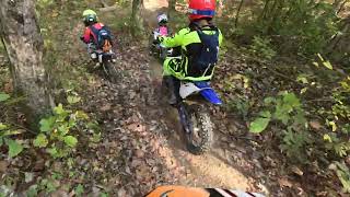 Harlie Lap#2 at the 2024 Hocking Valley Motorcycle Club Family Enduro AM loop   -Monshu Racing- @monshuracing