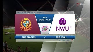 FNB Varsity Cup Final | Maties vs NWU