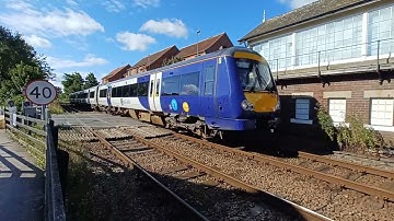 Class 170 arrival at Beverley