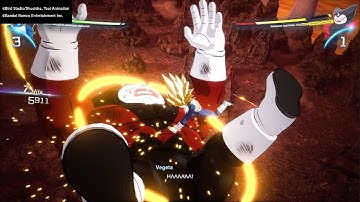 SS3 Vegeta (Daima) vs. Giant Gomah - DBSZ