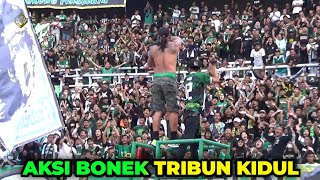 Aksi Bonek Tribun Kidul ‼️Bikin Getar Stadion GBT