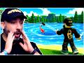 SVUOTO un INTERO LAGO per RITROVARE il MIO TELEFONO! | Drain the Lake Roblox ITA