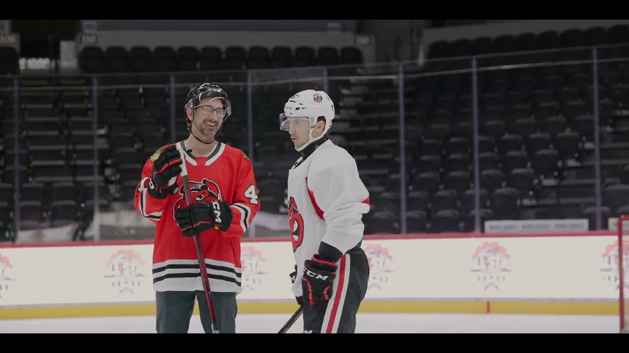 Hockey 101: Skating with Seney & Mayor McNamara