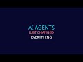 AI Agents Just Changed Everything — Here's What Happened