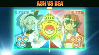 Ash vs Bea - Pokemon Master Journeys episode 85 & 86 (English Sub)