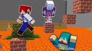 【マイクラ】地面からマグマが迫ってくるアスレチック【マインクラフト】