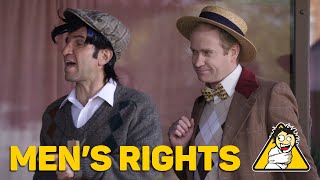 Mens Rights
Mens rights are being threatened by the suffragettes. Keep the HIS in HIStory. #notalldandies #hetoo
Featuring Joleen Ballendine, Aimée Beaudoin, Matt Alden, and Jeff Halaby.
CAUTION: May Contain Nuts is a sketch comedy series, written and performed by a multi-ethnic cast of master improvisers, entertainers, and stand-up comics; it roasts pop culture and skewers social trends and politics in the most delicious ways.
All-New Season 5 Episodes air in HD Friday nights at 9:30 ET / 7:30 MT on APTN! Or at 9:30 PM across the country on APTNs SD channels.
Follow CAUTIONTV online:
Website: http://cautiontv.com/ and http://aptn.ca/cautionmaycontainnuts/
Facebook: https://www.facebook.com/CAUTIONTV/
Twitter: https://twitter.com/CAUTION_TV
Instagram: https://www.instagram.com/caution_tv/ Mens Rights