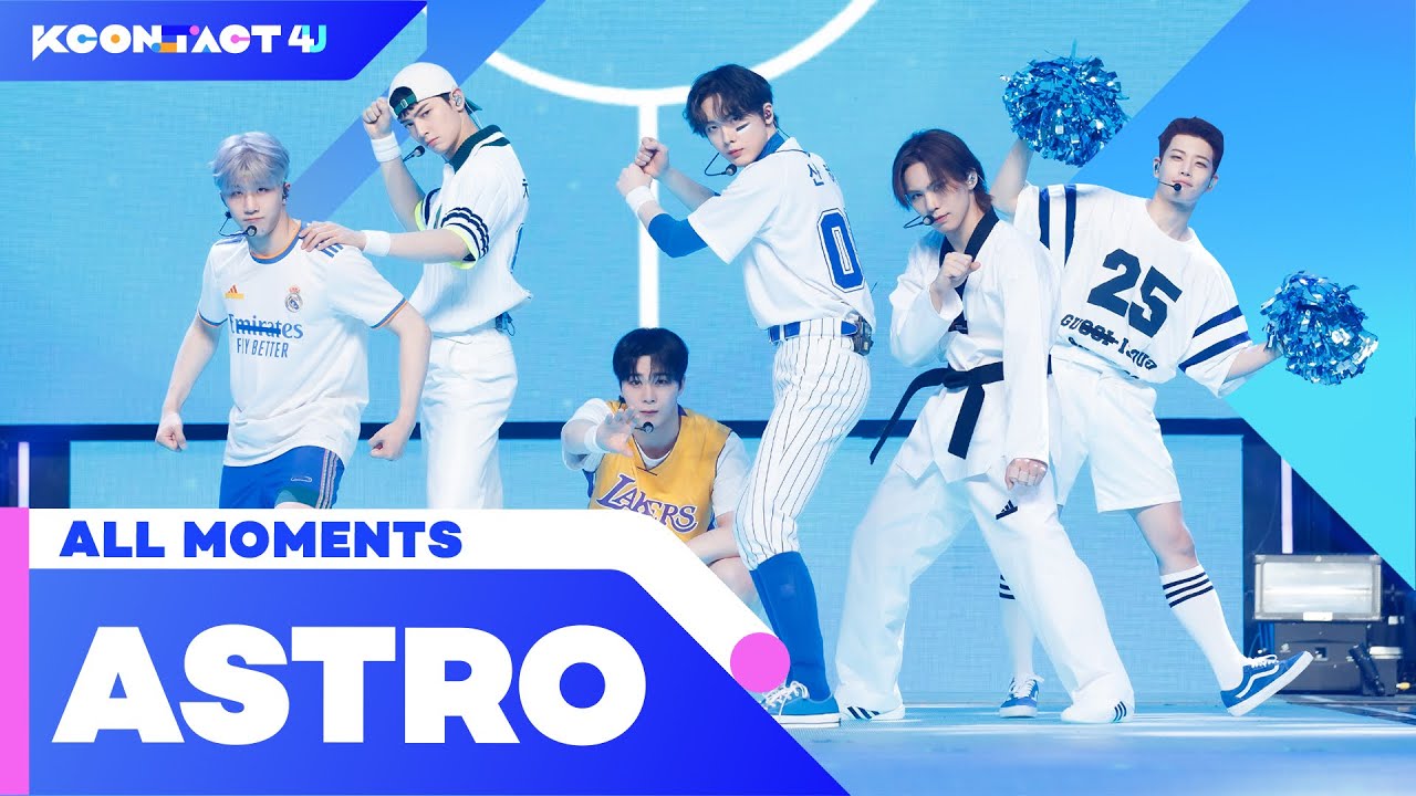 アストロページ ASTRO (아스트로) ALL MOMENTS l KCON:TACT 4 U - YouTube