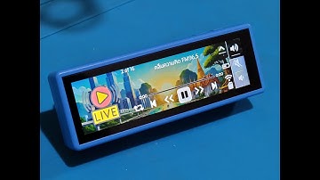 Tune Bar - ESP32 media player stick #esp32  #tunebar #arduino #waveshare  #internetradio #esp32s3